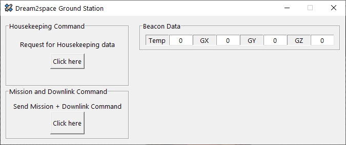 Housekeeping data panels